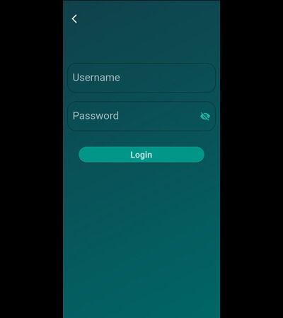 Digitance App Login Screen